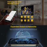 Ulefone Armor 24, robustes Smartphone, seitlicher Fingerabdrucksensor, 22.000 mAh Akku, 6,78 Zoll Display, Android 14, MediaTek Helio G96 Octa-Core-Prozessor, Netzwerk: 4G, NFC, Armor 24