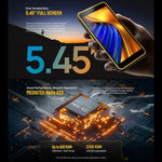 Ulefone Armor X12, robustes Smartphone, Gesichtserkennung, 5,45 Zoll, Android 13 Go, MediaTek Helio A22 Quad-Core-Prozessor, Netzwerk: 4G, NFC, 3 GB RAM + 32 GB Speicher