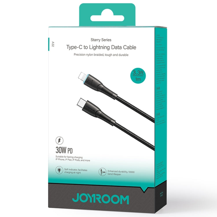 JOYROOM SA32-CL3 Starry Series 30W USB-C / Type-C auf 8 Pin Schnelllade-Datenkabel, USB-C / Type-C auf 8 Pin