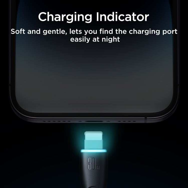 JOYROOM SA32-CL3 Starry Series 30W USB-C / Type-C auf 8 Pin Schnelllade-Datenkabel, USB-C / Type-C auf 8 Pin