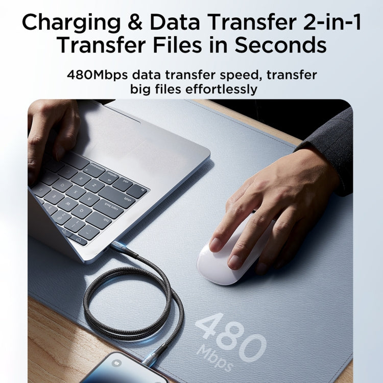 JOYROOM SA32-CL3 Starry Series 30W USB-C / Type-C auf 8 Pin Schnelllade-Datenkabel, USB-C / Type-C auf 8 Pin