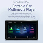 Auto 7 Zoll IPS tragbarer Smart-Bildschirm kabellose Bildschirmprojektion CarPlay Android Auto, mit Rückfahrkamera, mit Rückfahrkamera