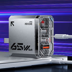 WK WP-U156 Pioneer Series 65W USB+Dual USB-C/Type-C GaN Ladegerät, WP-U156