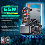 WK WP-U156 Pioneer Series 65W USB+Dual USB-C/Type-C GaN Ladegerät, WP-U156