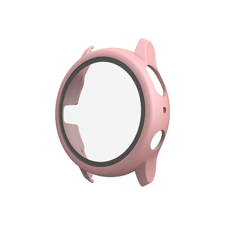 PC-Schutzhülle mit gehärteter Glasfolie, für Samsung Galaxy Watch Active 2 40mm, für Samsung Galaxy Watch Active 2 44mm