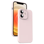 Mikrofaser Flüssigsilikon Stoßfeste Handyhülle, Für iPhone 12, Für iPhone 12 Pro Max, Für iPhone 12 Pro