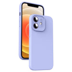 Mikrofaser Flüssigsilikon Stoßfeste Handyhülle, Für iPhone 12, Für iPhone 12 Pro Max, Für iPhone 12 Pro