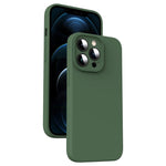 Mikrofaser Flüssigsilikon Stoßfeste Handyhülle, Für iPhone 12, Für iPhone 12 Pro Max, Für iPhone 12 Pro