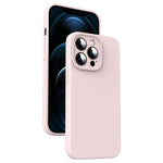 Mikrofaser Flüssigsilikon Stoßfeste Handyhülle, Für iPhone 12, Für iPhone 12 Pro Max, Für iPhone 12 Pro