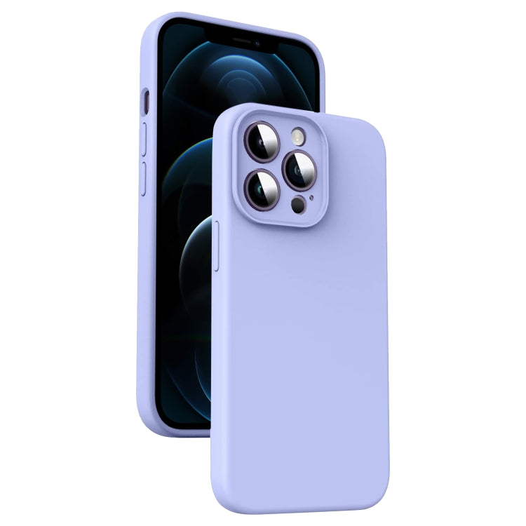 Mikrofaser Flüssigsilikon Stoßfeste Handyhülle, Für iPhone 12, Für iPhone 12 Pro Max, Für iPhone 12 Pro