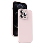 Mikrofaser Flüssigsilikon Stoßfeste Handyhülle, Für iPhone 12, Für iPhone 12 Pro Max, Für iPhone 12 Pro