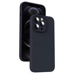 Mikrofaser Flüssigsilikon Stoßfeste Handyhülle, Für iPhone 12, Für iPhone 12 Pro Max, Für iPhone 12 Pro