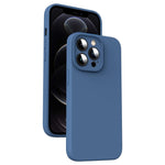 Mikrofaser Flüssigsilikon Stoßfeste Handyhülle, Für iPhone 12, Für iPhone 12 Pro Max, Für iPhone 12 Pro