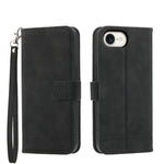 Dierfeng Dream Line TPU Hybrid PU-Leder-Handyhülle, für iPhone 17 Pro Max, für iPhone 17 Pro, für iPhone 17, für iPhone Air, für iPhone 16e, für iPhone 16 Pro Max, für iPhone 16 Pro, für iPhone 16 Plus