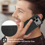 Dierfeng Dream Line TPU Hybrid PU-Leder-Handyhülle, für iPhone 17 Pro Max, für iPhone 17 Pro, für iPhone 17, für iPhone Air, für iPhone 16e, für iPhone 16 Pro Max, für iPhone 16 Pro, für iPhone 16 Plus