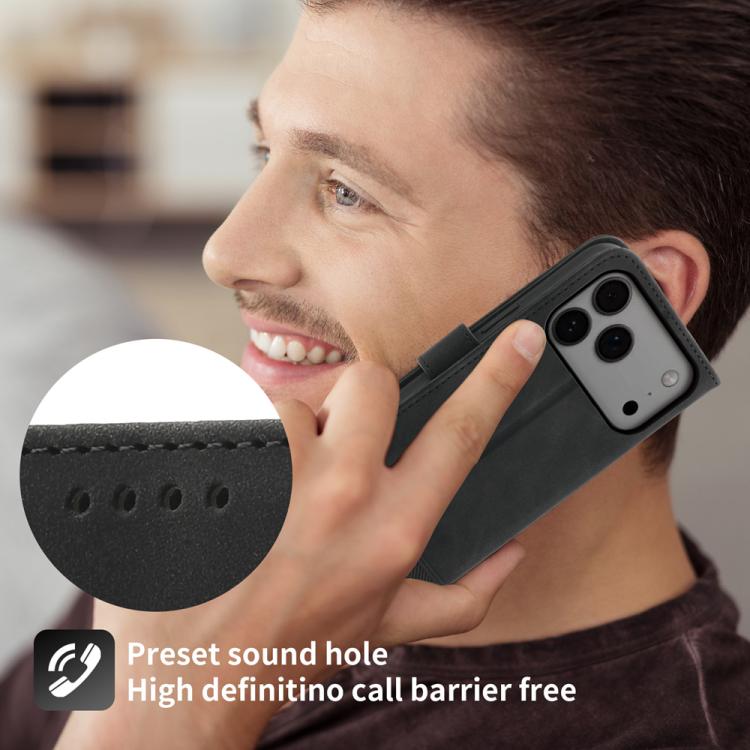 Dierfeng Dream Line TPU Hybrid PU-Leder-Handyhülle, für iPhone 17 Pro Max, für iPhone 17 Pro, für iPhone 17, für iPhone Air, für iPhone 16e, für iPhone 16 Pro Max, für iPhone 16 Pro, für iPhone 16 Plus