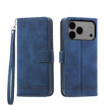 Dierfeng Dream Line TPU Hybrid PU-Leder-Handyhülle, für iPhone 17 Pro Max, für iPhone 17 Pro, für iPhone 17, für iPhone Air, für iPhone 16e, für iPhone 16 Pro Max, für iPhone 16 Pro, für iPhone 16 Plus