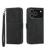 Dierfeng Dream Line TPU Hybrid PU-Leder-Handyhülle, für iPhone 17 Pro Max, für iPhone 17 Pro, für iPhone 17, für iPhone Air, für iPhone 16e, für iPhone 16 Pro Max, für iPhone 16 Pro, für iPhone 16 Plus