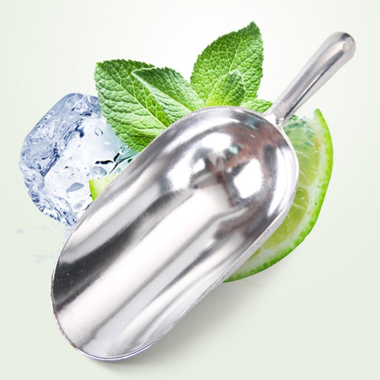 2 Stück Edelstahl Multifunktionsschaufel Aluminiumlegierung Eisschaufel Lebensmittelteelöffel Teelöffel, M