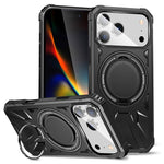 MagSafe Magnetic Shockproof Phone Case with Ring Holder, For iPhone 17 Pro Max, For iPhone 17 Pro, For iPhone 17, For iPhone Air, For iPhone 16 Pro Max, For iPhone 16 Pro