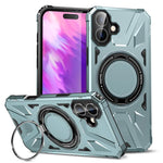 MagSafe Magnetic Shockproof Phone Case with Ring Holder, For iPhone 17 Pro Max, For iPhone 17 Pro, For iPhone 17, For iPhone Air, For iPhone 16 Pro Max, For iPhone 16 Pro