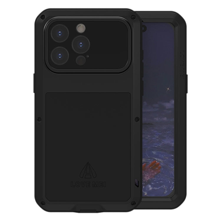 LOVE MEI Metall Stoßfest Wasserfest Staubdicht Handyhülle, Für iPhone 17 Pro Max, Für iPhone 17 Pro, Für iPhone 17, Für iPhone 16 Pro Max, Für iPhone 16 Pro, Für iPhone 16, Für iPhone 15 Pro Max, Für iPhone 15 Pro