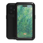 LOVE MEI Metall Stoßfest Wasserfest Staubdicht Handyhülle, Für iPhone 17 Pro Max, Für iPhone 17 Pro, Für iPhone 17, Für iPhone 16 Pro Max, Für iPhone 16 Pro, Für iPhone 16, Für iPhone 15 Pro Max, Für iPhone 15 Pro