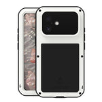 LOVE MEI Metall Stoßfest Wasserfest Staubdicht Handyhülle, Für iPhone 17 Pro Max, Für iPhone 17 Pro, Für iPhone 17, Für iPhone 16 Pro Max, Für iPhone 16 Pro, Für iPhone 16, Für iPhone 15 Pro Max, Für iPhone 15 Pro