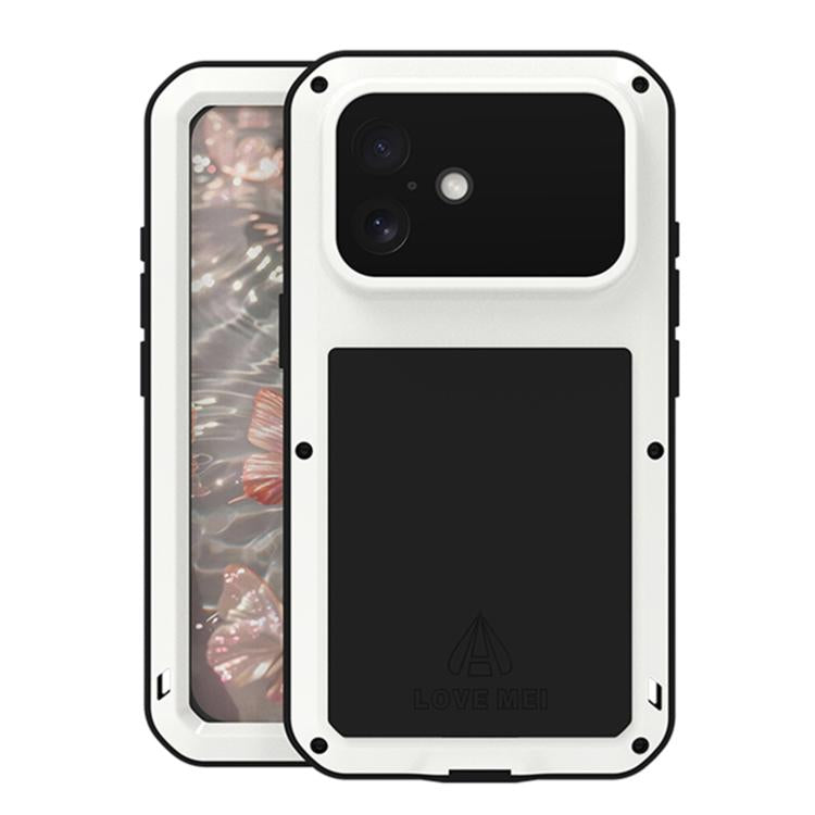 LOVE MEI Metall Stoßfest Wasserfest Staubdicht Handyhülle, Für iPhone 17 Pro Max, Für iPhone 17 Pro, Für iPhone 17, Für iPhone 16 Pro Max, Für iPhone 16 Pro, Für iPhone 16, Für iPhone 15 Pro Max, Für iPhone 15 Pro