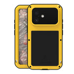 LOVE MEI Metall Stoßfest Wasserfest Staubdicht Handyhülle, Für iPhone 17 Pro Max, Für iPhone 17 Pro, Für iPhone 17, Für iPhone 16 Pro Max, Für iPhone 16 Pro, Für iPhone 16, Für iPhone 15 Pro Max, Für iPhone 15 Pro