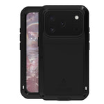 LOVE MEI Metall Stoßfest Wasserfest Staubdicht Handyhülle, Für iPhone 17 Pro Max, Für iPhone 17 Pro, Für iPhone 17, Für iPhone 16 Pro Max, Für iPhone 16 Pro, Für iPhone 16, Für iPhone 15 Pro Max, Für iPhone 15 Pro