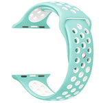 Sport-Silikonarmband Standard Edition, für Apple Watch Series 7 41mm / 6 & SE & 5 & 4 40mm / 3 & 2 & 1 38mm, für Apple Watch Ultra 49mm / Series 8&7 45mm / SE 2&6&SE&5&4 44mm / 3&2&1 42mm