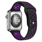 Sport-Silikonarmband Standard Edition, für Apple Watch Series 7 41mm / 6 & SE & 5 & 4 40mm / 3 & 2 & 1 38mm, für Apple Watch Ultra 49mm / Series 8&7 45mm / SE 2&6&SE&5&4 44mm / 3&2&1 42mm