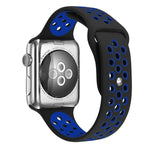 Sport-Silikonarmband Standard Edition, für Apple Watch Series 7 41mm / 6 & SE & 5 & 4 40mm / 3 & 2 & 1 38mm, für Apple Watch Ultra 49mm / Series 8&7 45mm / SE 2&6&SE&5&4 44mm / 3&2&1 42mm