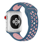 Sport-Silikonarmband Standard Edition, für Apple Watch Series 7 41mm / 6 & SE & 5 & 4 40mm / 3 & 2 & 1 38mm, für Apple Watch Ultra 49mm / Series 8&7 45mm / SE 2&6&SE&5&4 44mm / 3&2&1 42mm