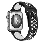 Sport-Silikonarmband Standard Edition, für Apple Watch Series 7 41mm / 6 & SE & 5 & 4 40mm / 3 & 2 & 1 38mm, für Apple Watch Ultra 49mm / Series 8&7 45mm / SE 2&6&SE&5&4 44mm / 3&2&1 42mm