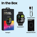 Zeblaze GTS 3 Pro IP68 1,97 Zoll HD Fitness-Smartwatch