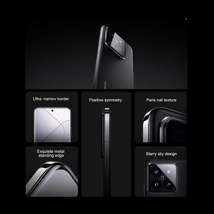 Xiaomi 14 Pro, 6,73 Zoll, Xiaomi HyperOS, Snapdragon 8 Gen 3 Octa-Core (4 nm, bis zu 3,3 GHz), NFC, Netzwerk: 5G, 16 GB + 512 GB, 16 GB + 1 TB