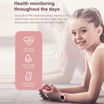 HT19 1,2 Zoll Rundbildschirm IP68 Kinder-Smartwatch mit Schlafüberwachung