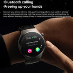 MT200 1,43 Zoll AMOLED IP67 Smartwatch mit Anruffunktion, unterstützt EKG-/Körpertemperatur-/Blutzuckermessung