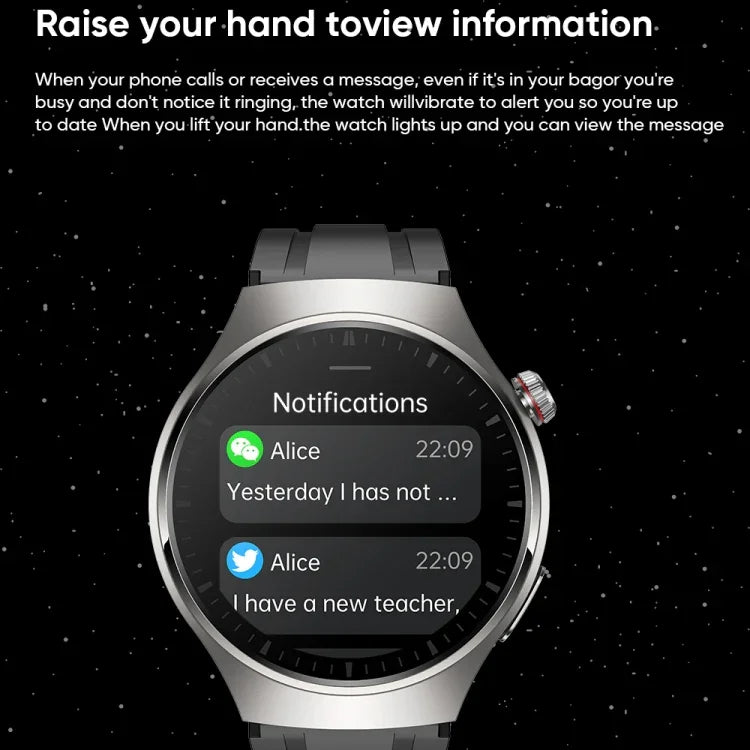 MT200 1,43 Zoll AMOLED IP67 Smartwatch mit Anruffunktion, unterstützt EKG-/Körpertemperatur-/Blutzuckermessung