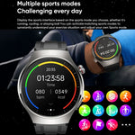 MT200 1,43 Zoll AMOLED IP67 Smartwatch mit Anruffunktion, unterstützt EKG-/Körpertemperatur-/Blutzuckermessung