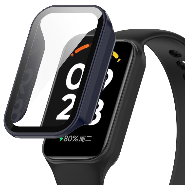 PC + Tempered Film Integrated Watch Protective Case, For Xiaomi Smart Band 8 Active / Redmi Band 2