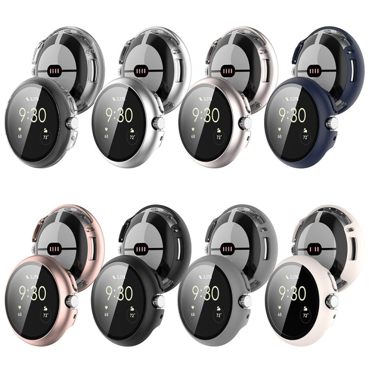 PC + gehärtete Folie, integriertes Uhrenschutzgehäuse, für Google Pixel Watch 2