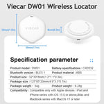VIECAR DW01 Auto-Schlüssel Anti-Verlust-Erkennung kabelloser Ortungs-Tracker, VIECAR DW01