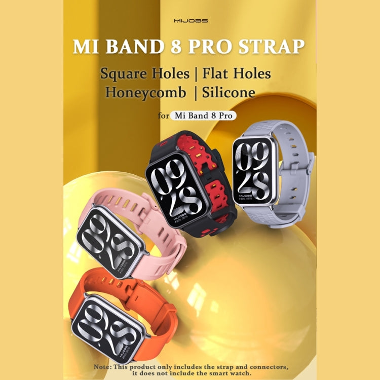 Mijobs Silicone Breathable Watch Band, For Xiaomi Band 10 Pro / Redmi Watch 6 / 5