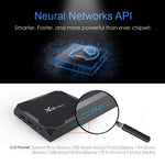 X96 max+ 4K Smart TV Box mit Fernbedienung, Android 9.0, Amlogic S905X3 Quad-Core Cortex-A55, 2GB+16GB, unterstützt LAN, AV, 2.4G/5G WLAN, USBx2, TF-Karte, EU-Stecker, US-Stecker, UK-Stecker, AU-Stecker