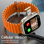 GS37 Smartwatch mit 1,95-Zoll-Display, Android 9.0, Spreadtrum SL8541E, 4G-Netzwerk, Einzel-Nano-SIM, Front- und Rückkamera, 1 GB RAM + 16 GB Speicher