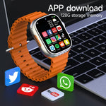 GS37 Smartwatch mit 1,95-Zoll-Display, Android 9.0, Spreadtrum SL8541E, 4G-Netzwerk, Einzel-Nano-SIM, Front- und Rückkamera, 1 GB RAM + 16 GB Speicher