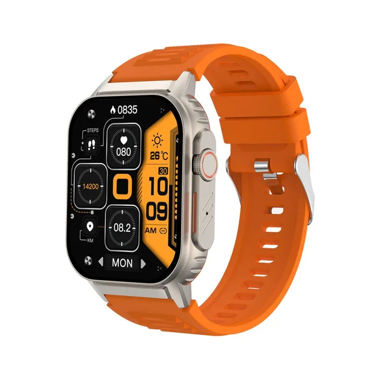 G41 Smart-Armband, 2,01 Zoll, IP67 wasserdichte Smartwatch, Bluetooth-Anrufe / Herzfrequenzmessung / nicht-invasive Blutzuckermessung / HRV / MET